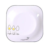 Creative Letter  Porcelain Plates