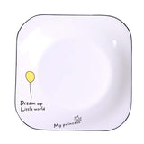 Creative Letter  Porcelain Plates