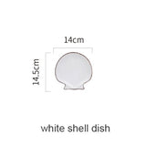 Ocean Style Ceramic Plate