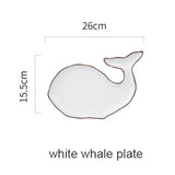 Ocean Style Ceramic Plate