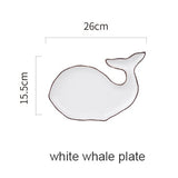 Ocean Style Ceramic Plate