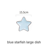 Ocean Style Ceramic Plate