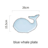 Ocean Style Ceramic Plate