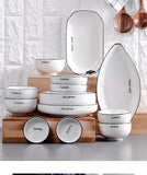 Ceramic Dishes Tableware Set Dinner Plates