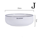 Ceramic Dishes Tableware Set Dinner Plates