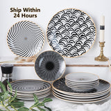 1PC Tableware Phnom Penh Geometry