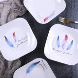 2019 Creative Letter Porcelain Plates