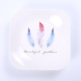 2019 Creative Letter Porcelain Plates
