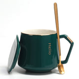 Creative coffee cup plate European