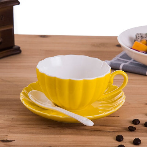 ABUI-Coffee Plate Afternoon Tea Ceramic Tea Set