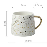 Homies 330ML 3D Pink black white dot Ceramic plates