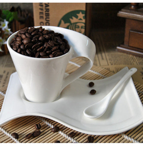 90ml ceramic plain cup