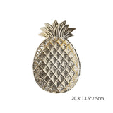 Decorative Gold Pineapple Leaf Ceramic