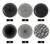 6pcs 8 /10 inch tableware Phnom penh geometry tableware