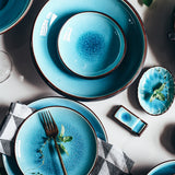 Porcelain Blue Dinner Plates
