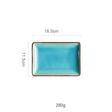 Porcelain Blue Dinner Plates
