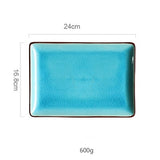Porcelain Blue Dinner Plates