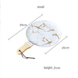 European White Black Golden Ceramic