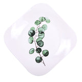 5 Style Green Plants Porcelain Dinner Plate