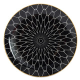 6 inch 8 inch 10 inch Geometric Pattern Ceramic Dinner Plates