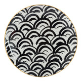 6 inch 8 inch 10 inch Geometric Pattern Ceramic Dinner Plates