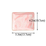 Nordic Style Marble Painting Phnom Penh Ceramic Jewelry Plate