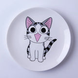 Cartoon Cat Ceramic Plate