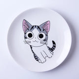 Cartoon Cat Ceramic Plate