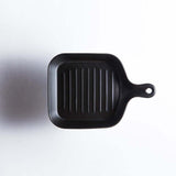 Ceramic Handle Dish Plate frying pan shape plate